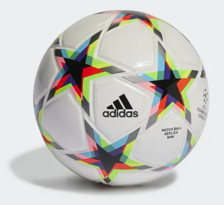 (Mis 1) Mini Ball ADIDAS UEFA CHAMPIONS LEAGUE (Bianco/Stelle)…x45