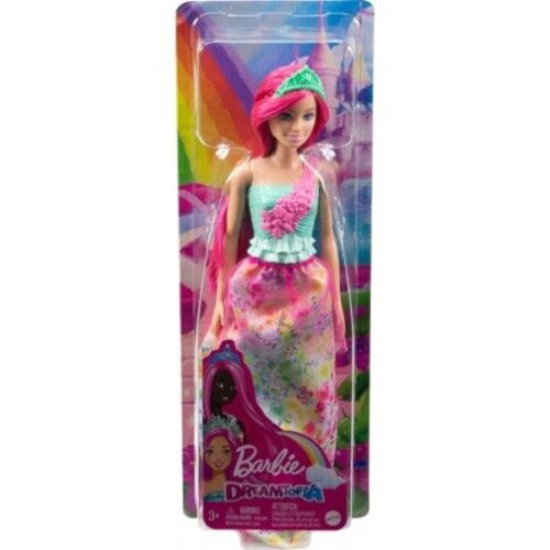 BARBIE DREAMTOPIA c/Capelli Rosa -Mattel In blister 11x30cm…x3