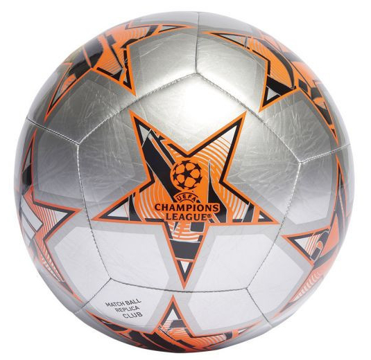 (Mis 5) Pallone ADIDAS CHAMPIONS LEAGUE (Aragento/Arancione/Nero)…x20