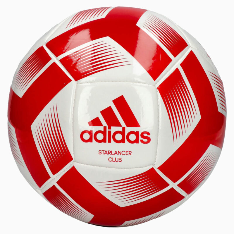 (Mis 5) Pallone ADIDAS STARLANCER CLUB (Bianco/Rosso)…x20