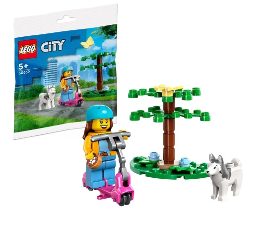 LEGO City Parco per Cani e Scooter In bustina 15cm