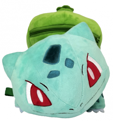 (Mis 5) POKEMON BALBASAUR Peluche 35cm c/Zaino…x12