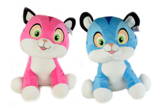 (Mis 9) KIMMY TIGRE Peluche 90cm -2ass (Rosa/Blu)…x1