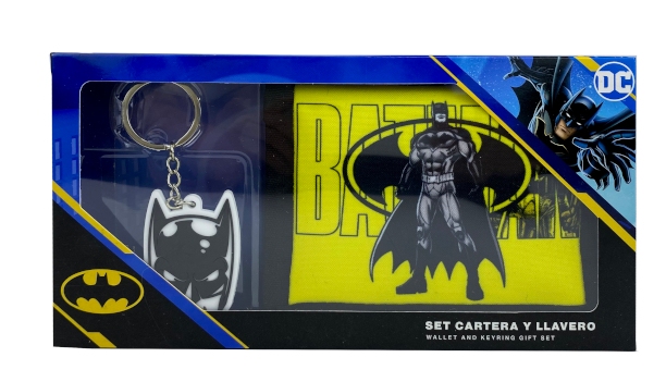 BATMAN Set Portachiavi + Portafoglio…x50
