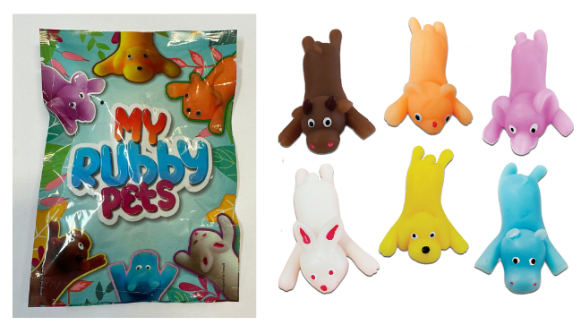 MY RUBBY PETS Animali In bustina ass Squishy…x500