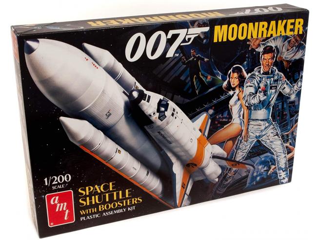 JAMES BOND MOONRAKER Shuttle Model Kit …x1