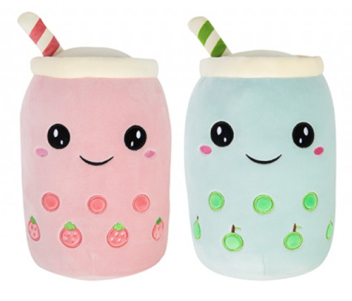 (Mis 7,5) BOBA BUBBLE TEA Peluche 75cm -2ass…x6