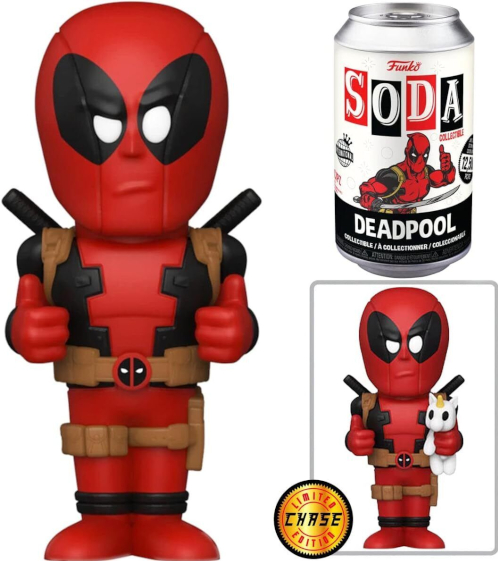 FUNKO POP! Vinyl SODA Marvel -Deadpool In Lattina (15x18cm)