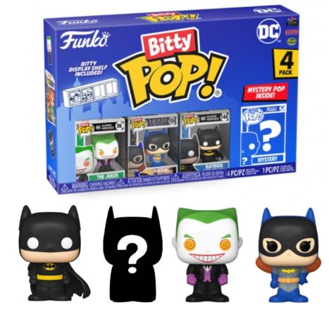 FUNKO Bitty POP! DC Comics (Joker) -Pacco da 4pz In box (14x9cm)