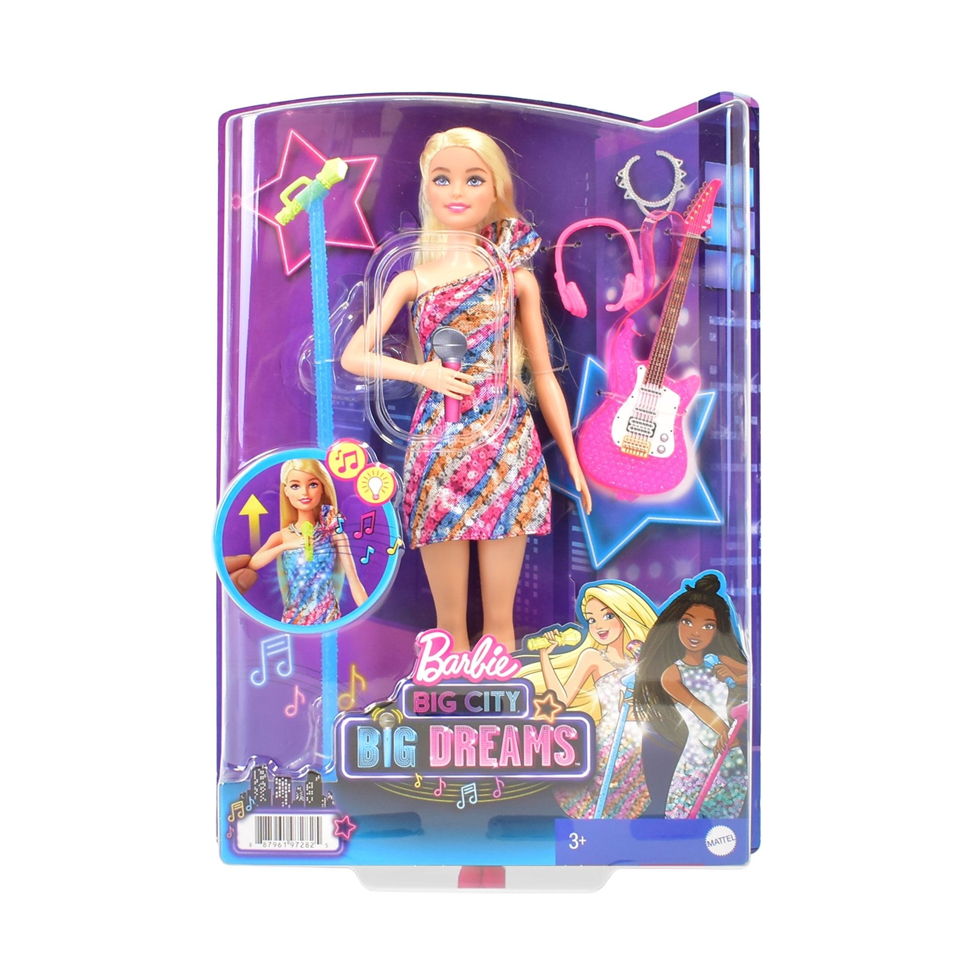 BARBIE Big City Bid Dreams Singing Doll Blonde…x4