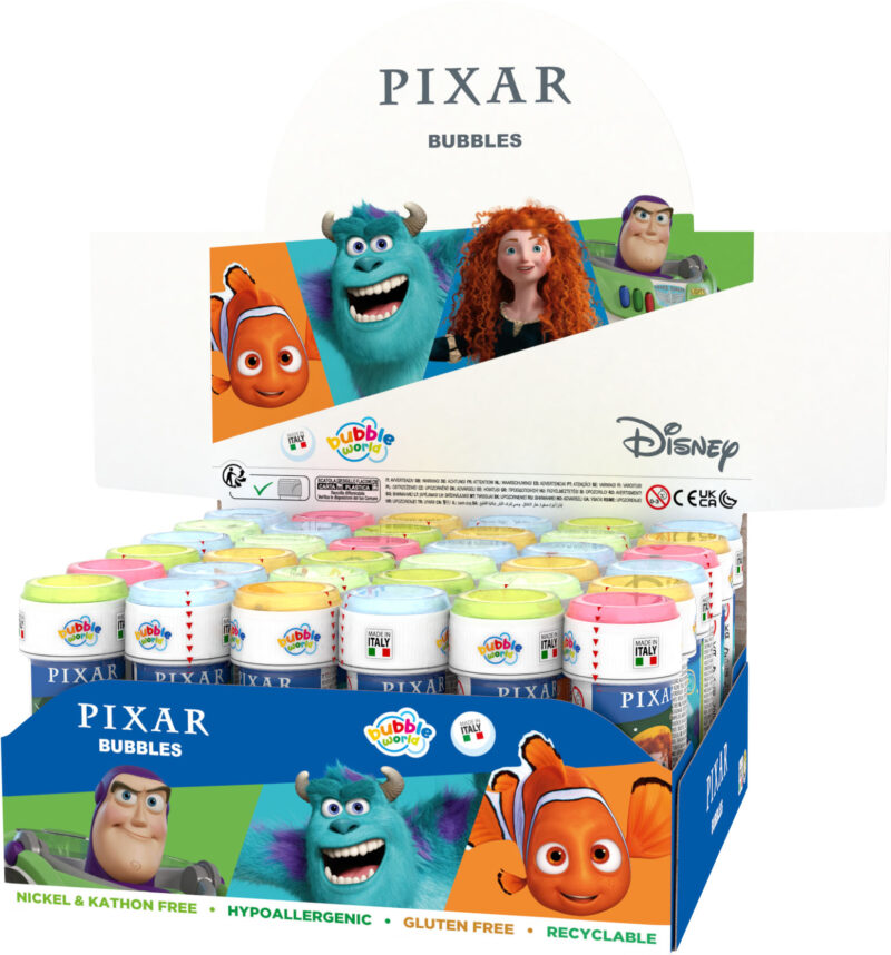 PIXAR BUBBLES – Mix di Personaggi (Bolle di Sapone)…x36…x216