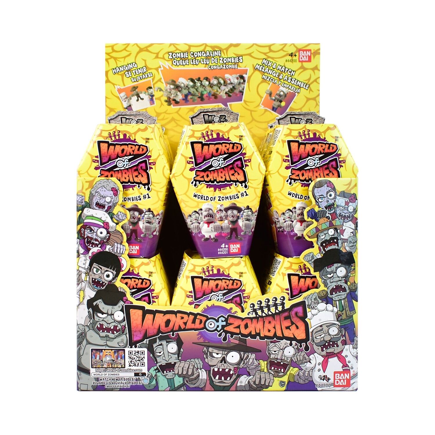 World of Zombies BANDAI Core Figure….x24