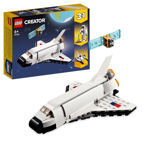 LEGO Space Shuttle in scatola