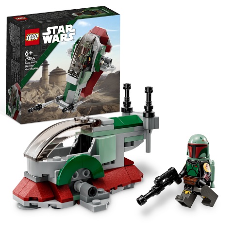 LEGO Astronave di Boba Fett Microfighter in scatola