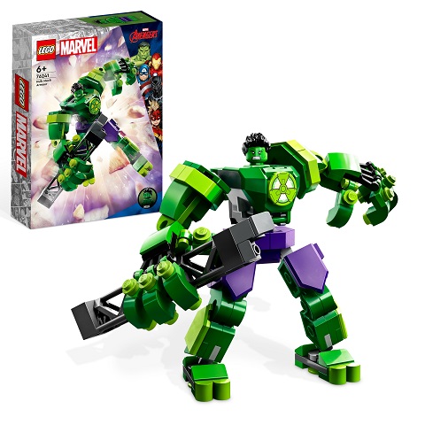 LEGO MARVEL Armatura Mech Hulk in scatola