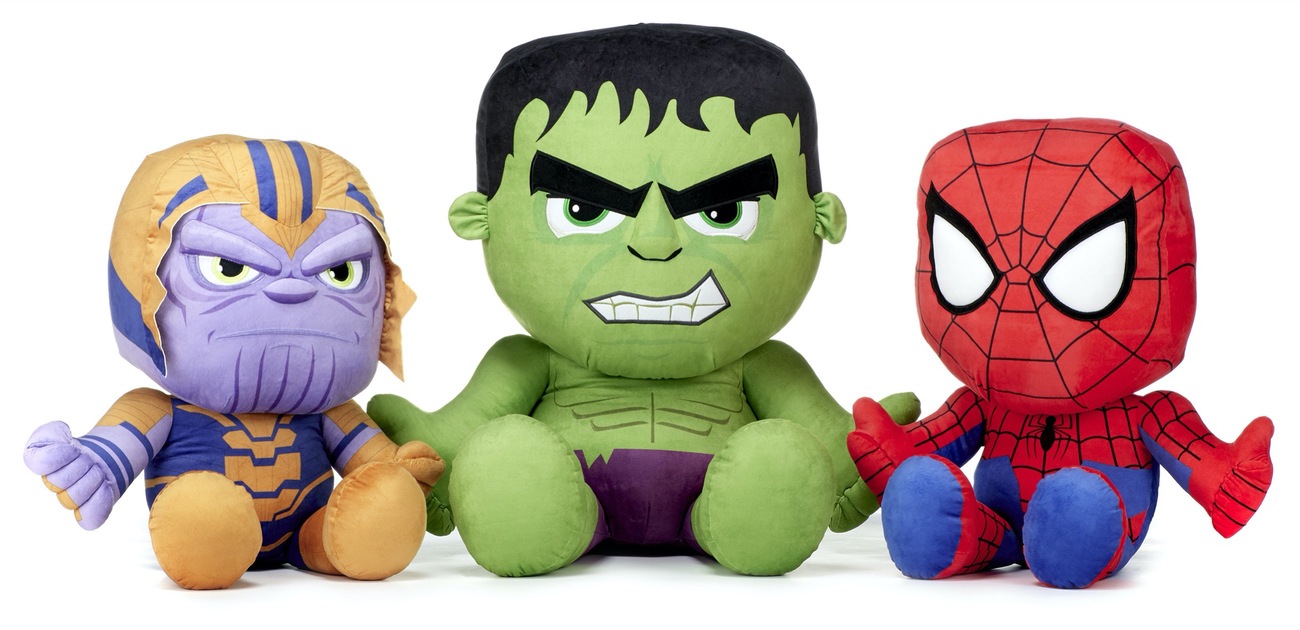 (Mis 8,5) MARVEL AVENGERS peluche 86cm – 3ass…x3