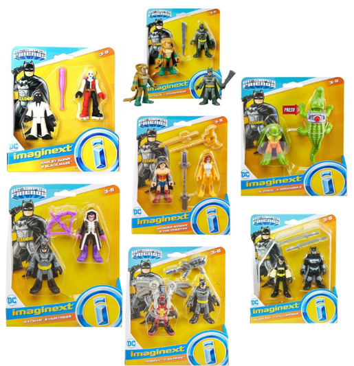DC COMICS SUPER FRIENDS Personaggi in Blister -7ass…x8