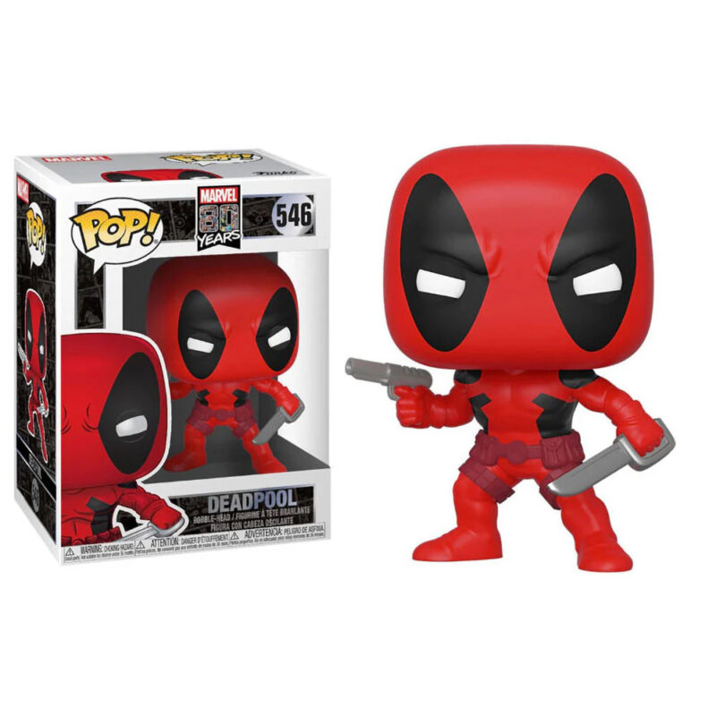 FUNKO POP – MARVEL 80 Years – Deadpool In Box (11x16cm) 546…x6…x36