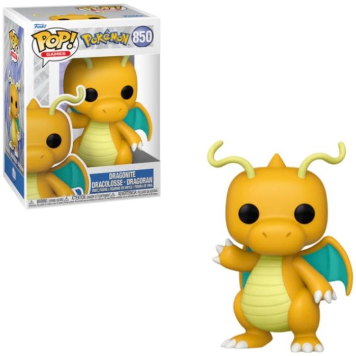 FUNKO POP! GAMES Pokemon – Dragonite 850 (In Box 11x16cm) …x6
