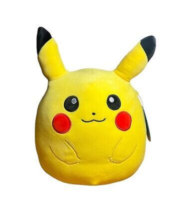 (Mis 5) POKEMON SQUISHMALLOW – Pikachu Jazwares Peluche 27cm..X12