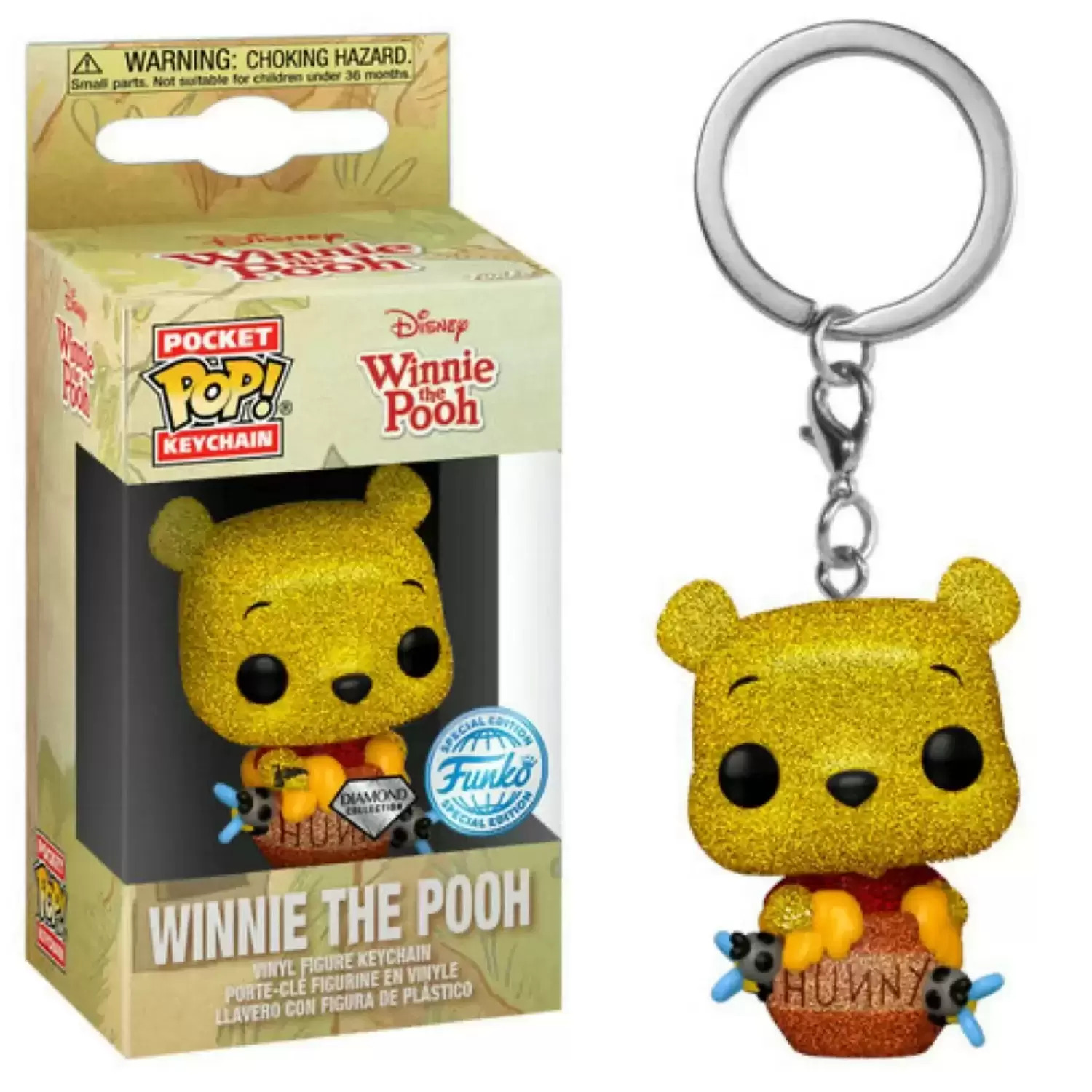 FUNKO POP! Winnie the Pooh –  Portachiavi In box 5cm…x12