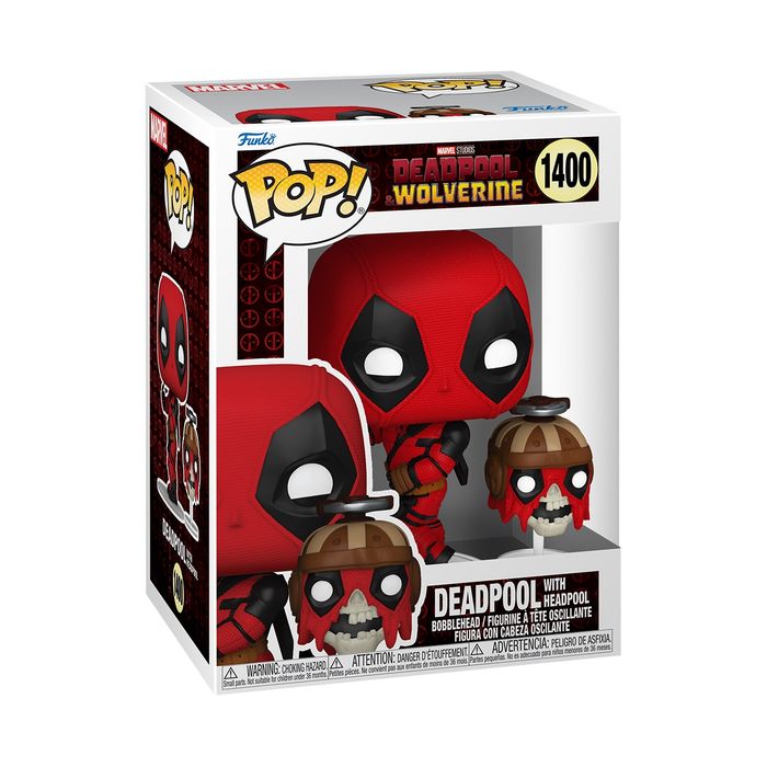 FUNKO POP & BUDDY Deadpool 3 – Deadpool with Headpool1400 In box (11x16cm) …x6