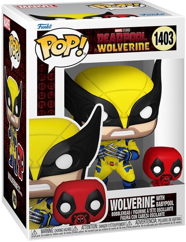 FUNKO POP & BUDDY Deadpool 3 -Wolverine with Babypool 1403 In box (11x16cm) …x6