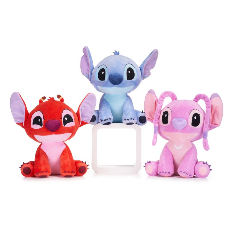 (Mis 5) STITCH-ANGEL-LEROY New Style – Velluto Soft –  Peluche 34cm…x18