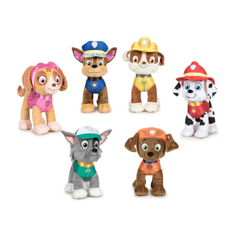 (Mis 2) PAW PATROL Classic Refresh Peluche 19cm – 6ass …x96