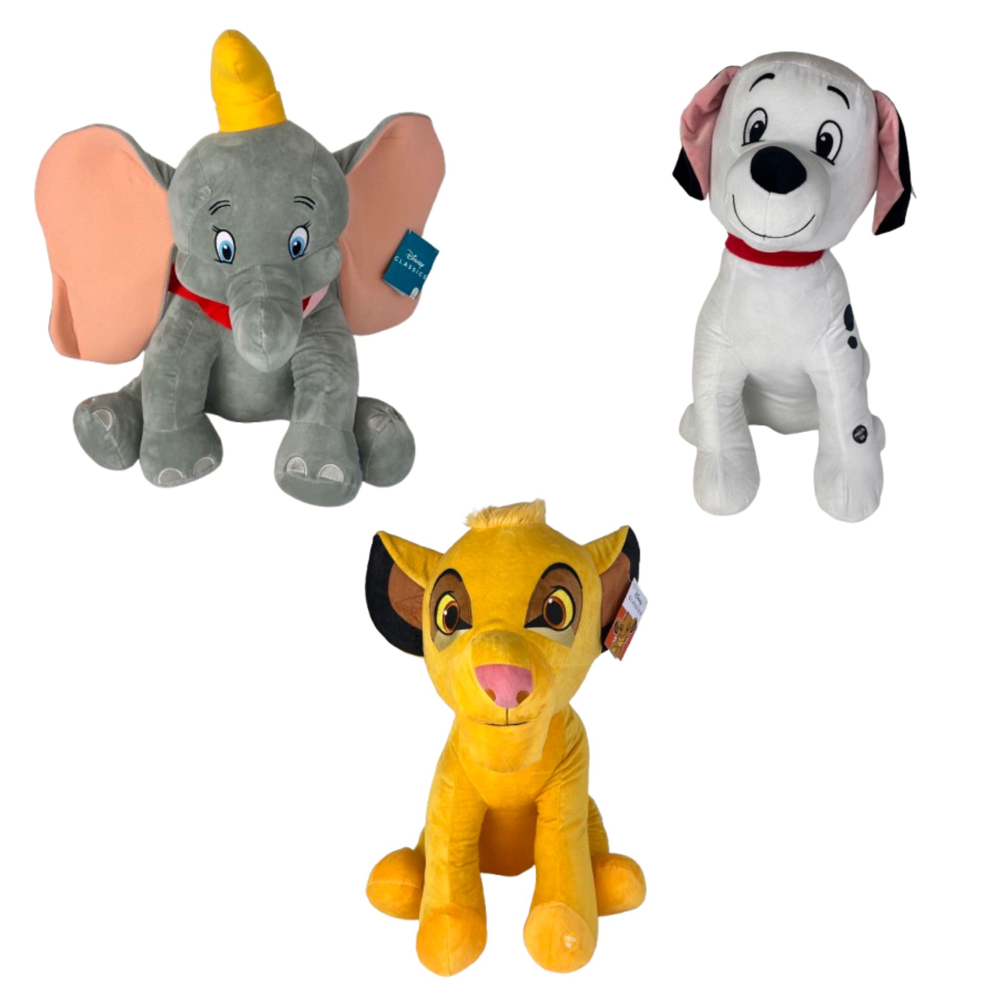 (Mis 8) ANIMAL FRIENDS Simba Dumbo Lucky 60cm ass…x