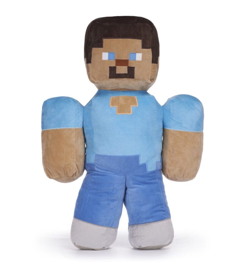 (Mis 8,5)  MINECRAFT Steve Peluche 91cm…x