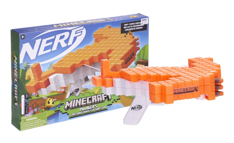 NERF Balestra Minecraft con dardi In box 48x30cm…x4