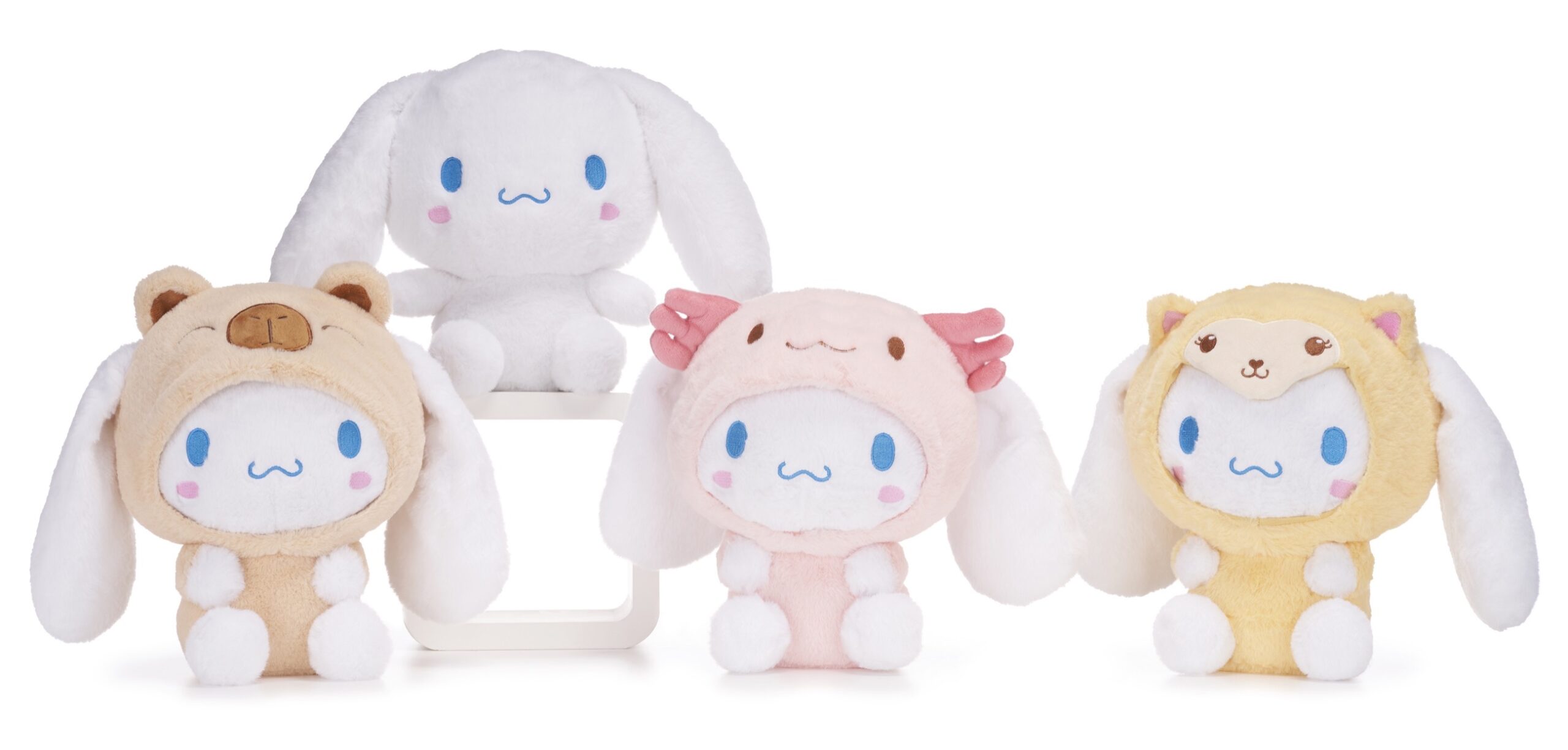 (Mis 3+) HELLO KITTY Cinnamoroll (Animaletti Soffici) Peluche 24cm -4ass…x48