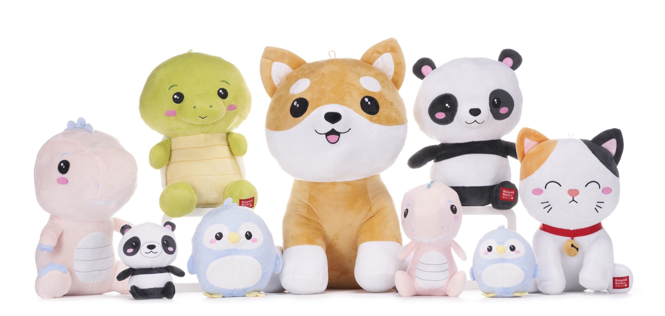 (Mis 5) KAWAII KUTIES Peluche (Super Squishy) GIFT 30cm 6ass…x24