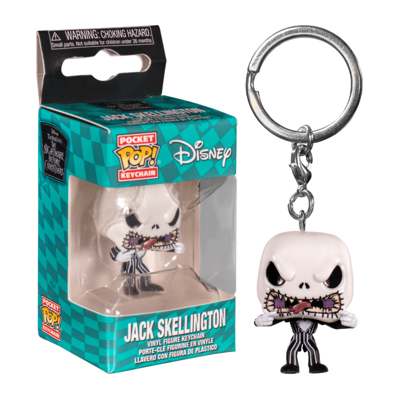 FUNKO POP! Portachiavi Nightmare Before Christmas – Jack Skellington – In box 5cm…x12