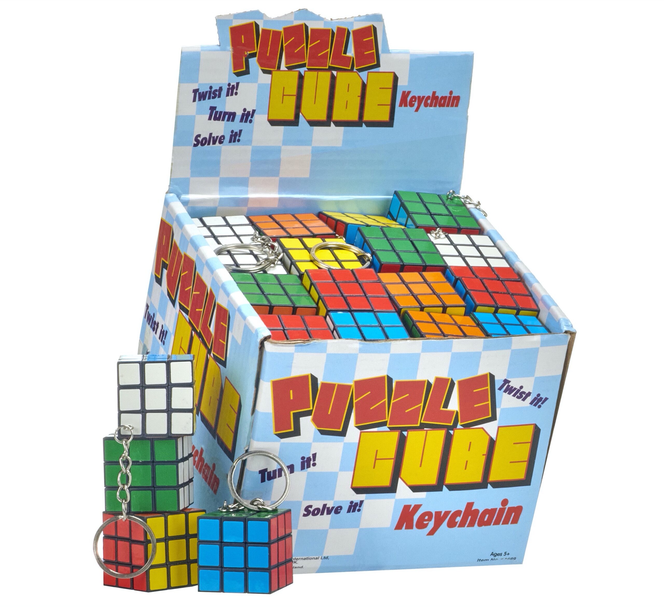 CUBO MAGICO Portachiavi 3cm In display da 48pz …x48…x288