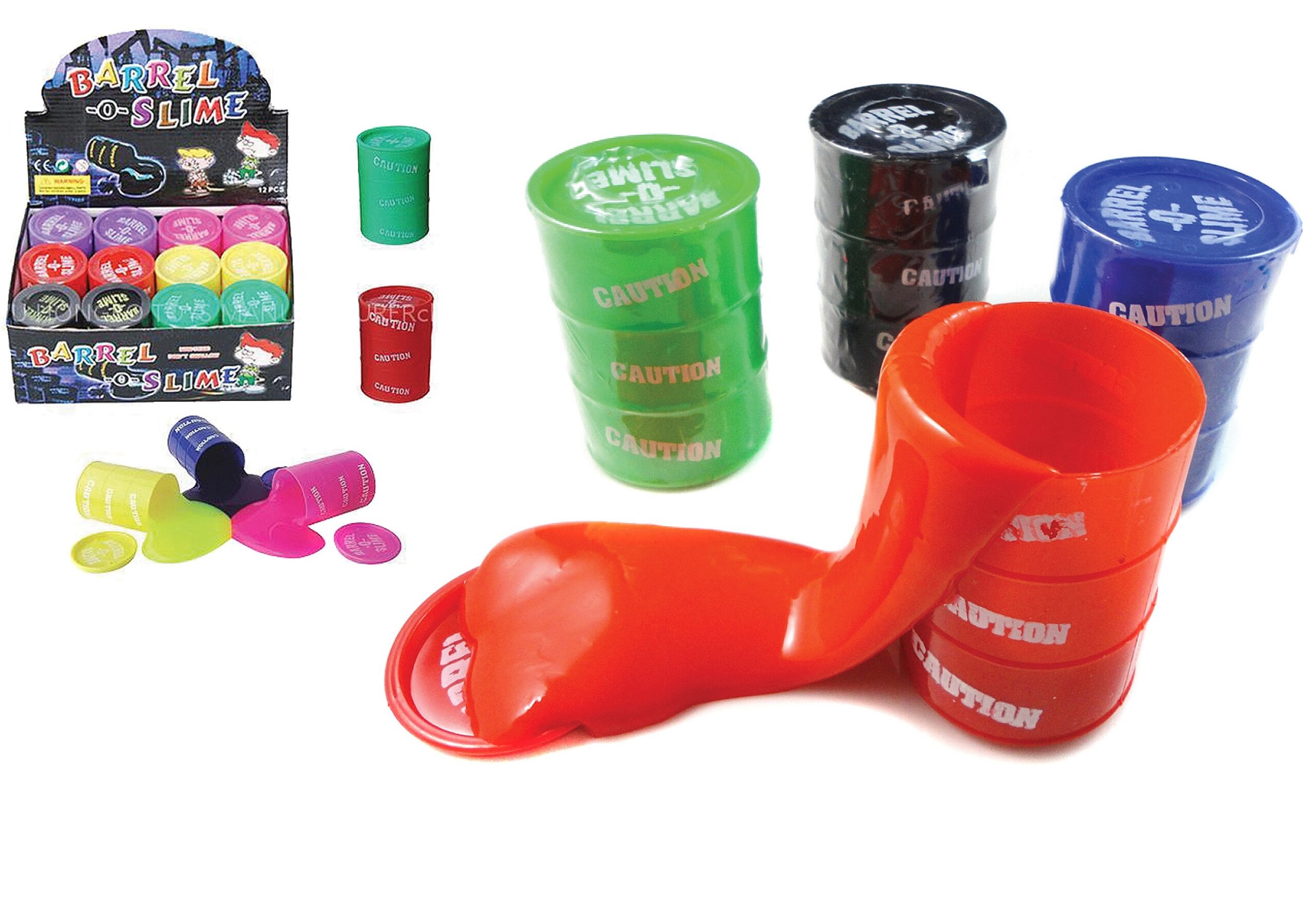 BARREL ‘O’ SLIME 7cm 6ass In display da 12pz…x144