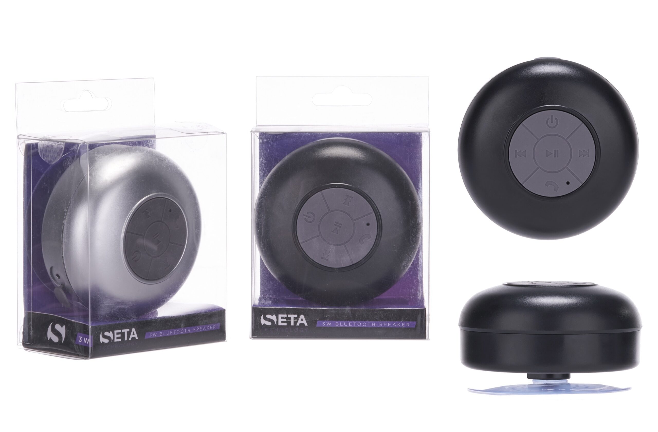 CASSA BLUETOOTH 8cm 3W 2ass…x36