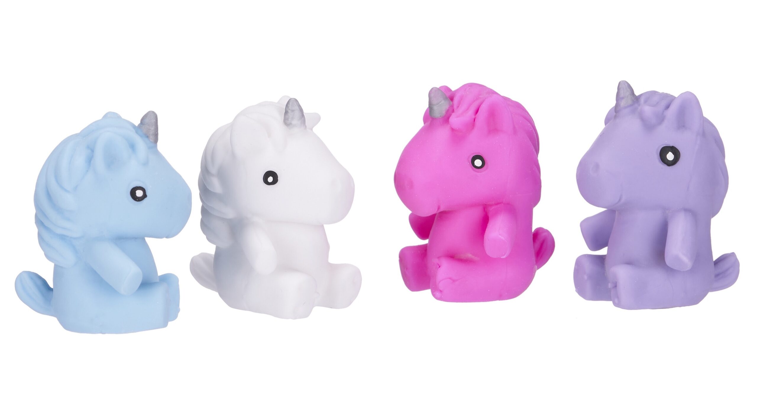 MINI UNICORNI SQUISHY 5cm In espo da24pz 4ass…x12…x240