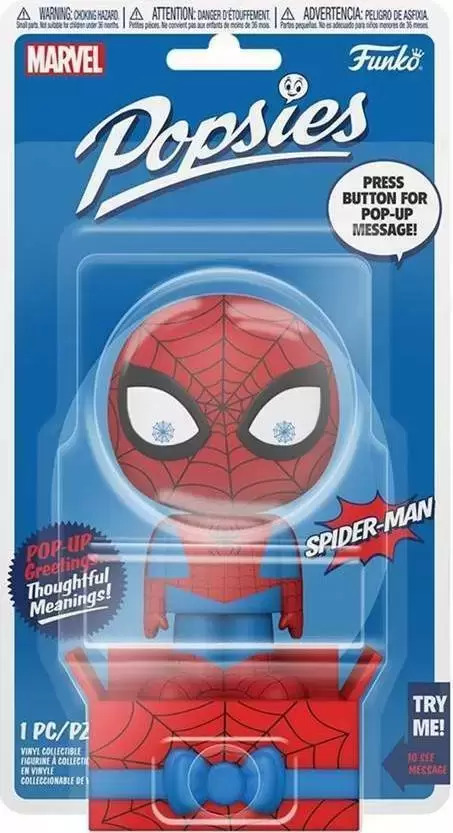 MARVEL Spiderman – French Funko Popsies In blister…x36