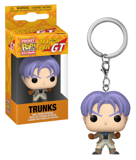 FUNKO POP! Portachiavi Dragon Ball GT – Trunks – In box 5cm…x12