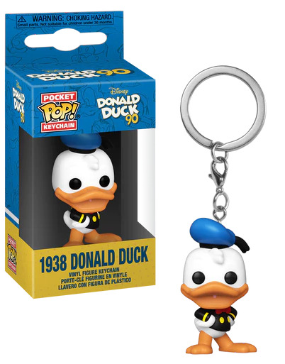 FUNKO POP! Portachiavi Disney – Donald Duck 1938 – In box 5cm…x12