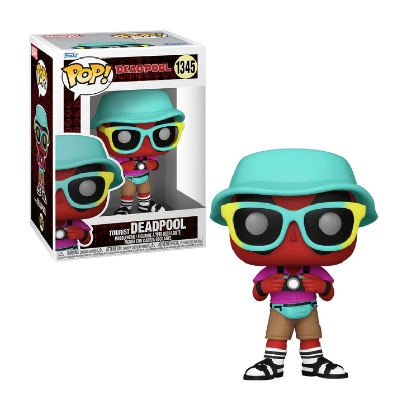 FUNKO POP! Marvel – Tourist Deadpool 1345 In box (11x16cm)…x36