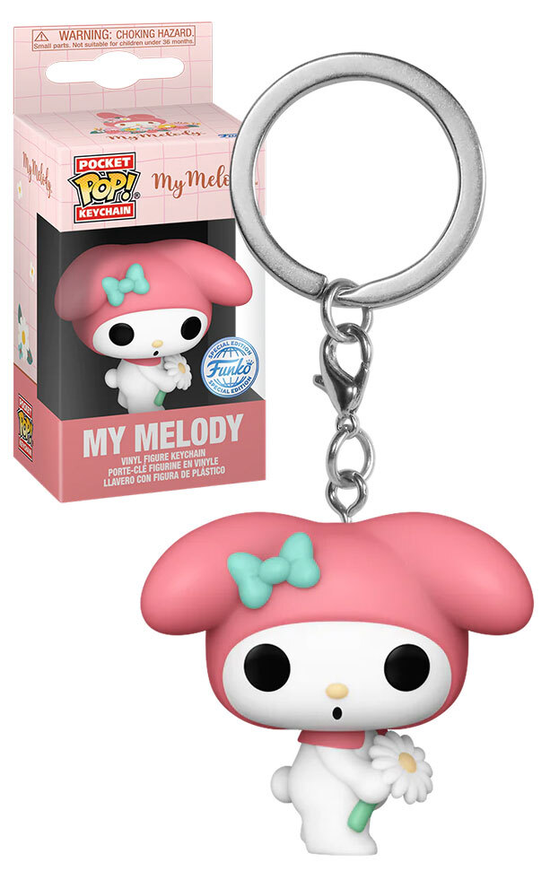 FUNKO POP Portachiavi Hello Kitty – My Melody In box 5cm …x12