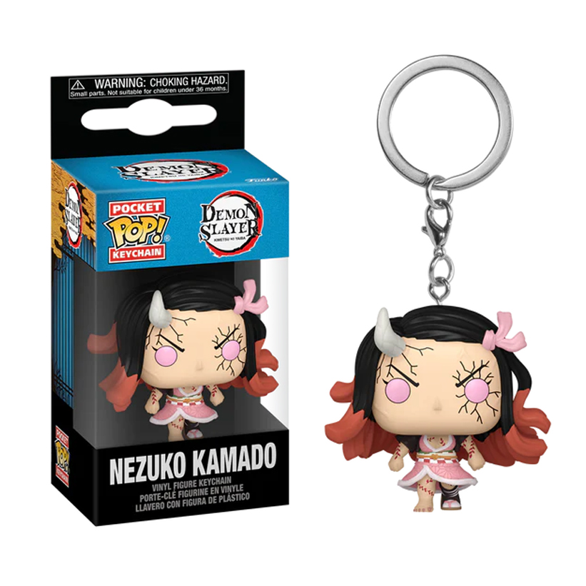 FUNKO POP! Portachiavi Demon Slayer – Nezuko Kamado – In box 5cm…x12