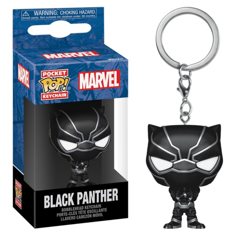 FUNKO POP! Portachiavi Marvel – Black Phanter – In box 5cm…x12