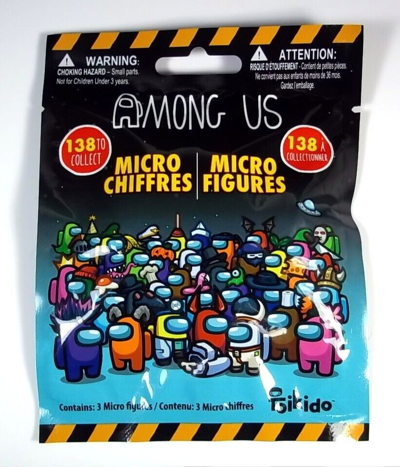 AMONG US Mini Figure in Mistery Bag (3 pezzi) 3cm…x192