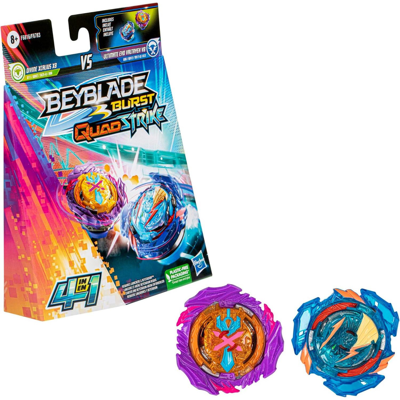 BEYBLADE Quad Series Dual Pack…x8
